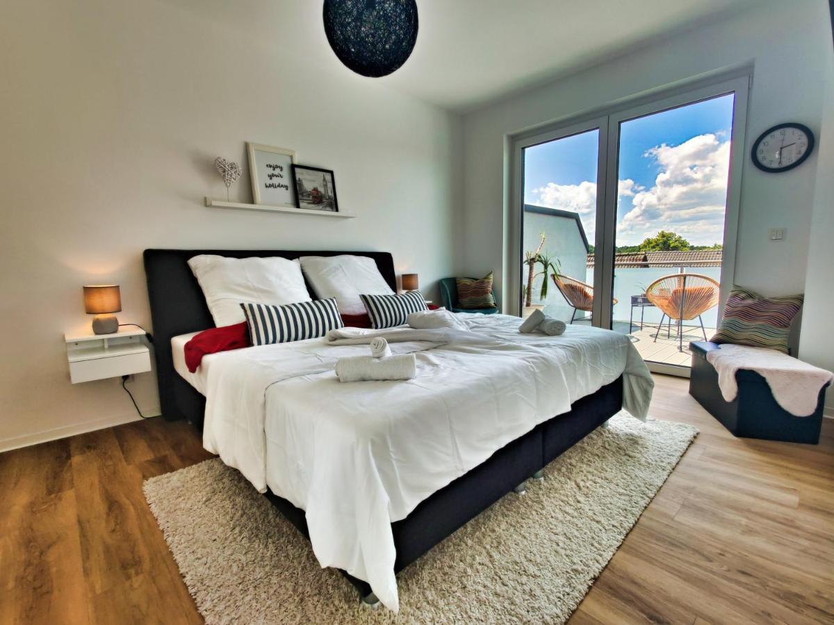 Penthouse Mit Whirlpool Im Herzen Von Niedersachsen Burgwedel  Exterior photo